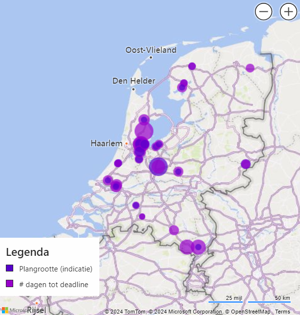 Overzicht van aanbestedingen 1 augustus