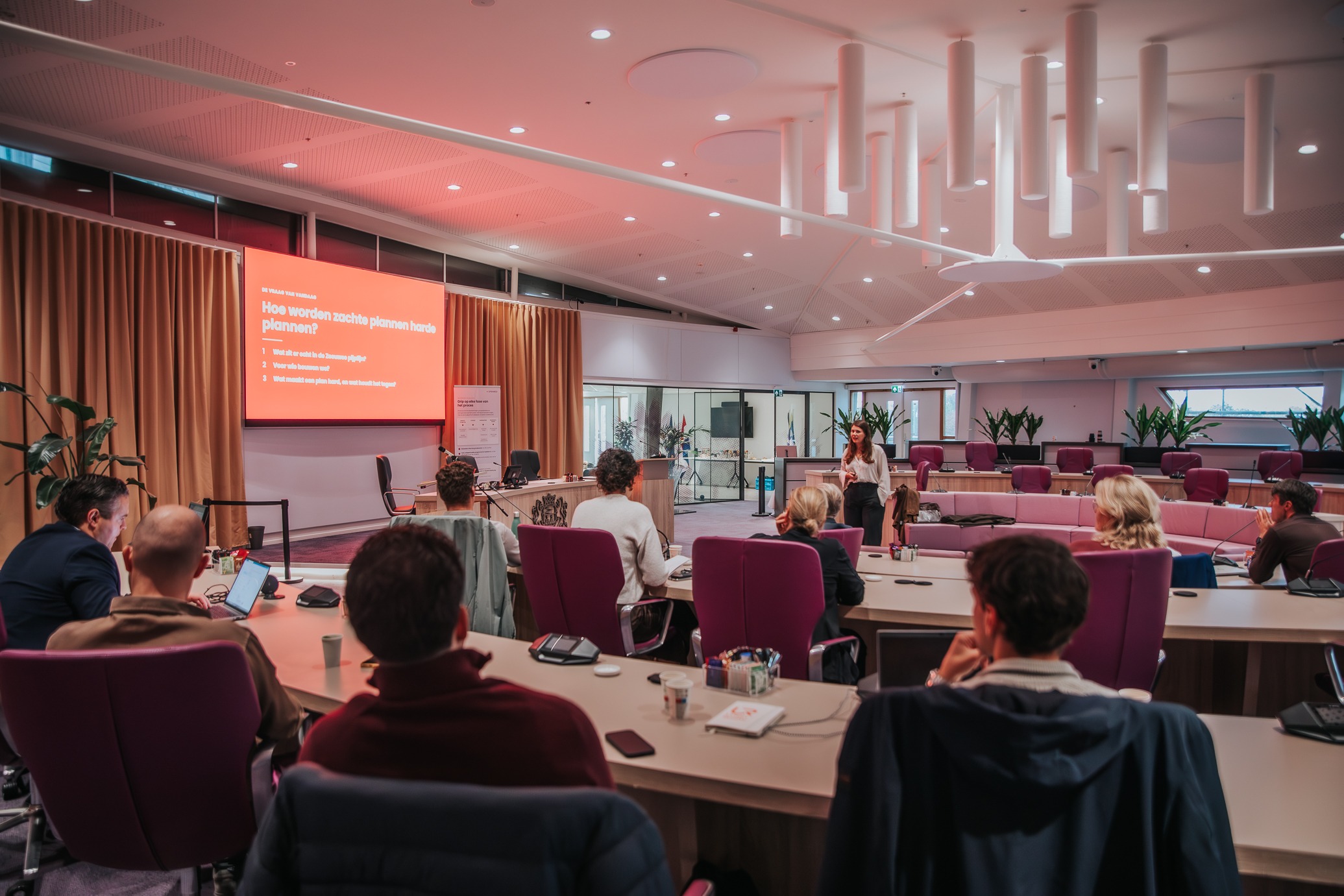 Presentatie door Sera Rotmans tijdens het OPENRED Zeeland event